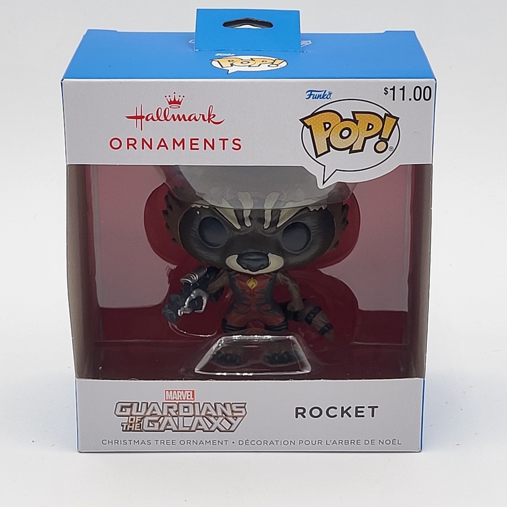 Hallmark Funko Pop! Rocket Marvel Guardians of the Galaxy Christmas Ornament